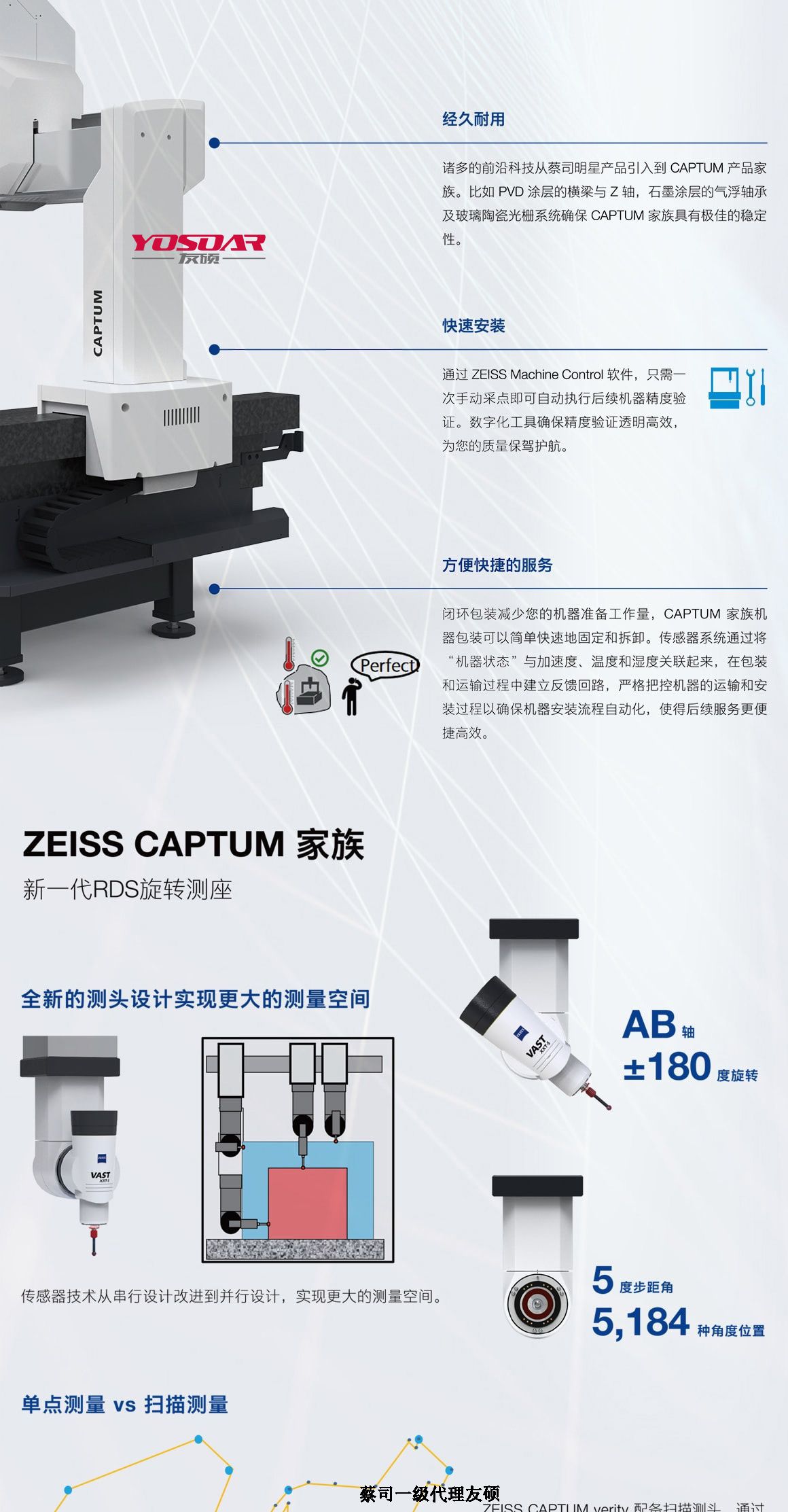 张家口蔡司三坐标CAPTUM